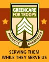Project Evergreen Greencare for Troops logo.