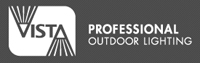 Vista Professional Outdoor Lighting logo. Vista Professional Outdoor Lighting logo.